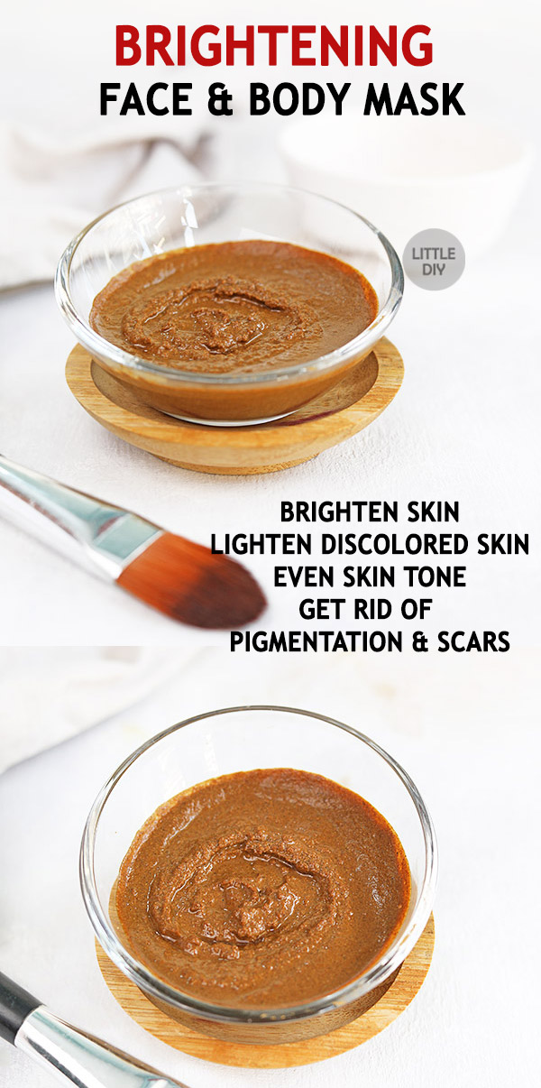 FACE AND BODY BRIGHTENING MASK