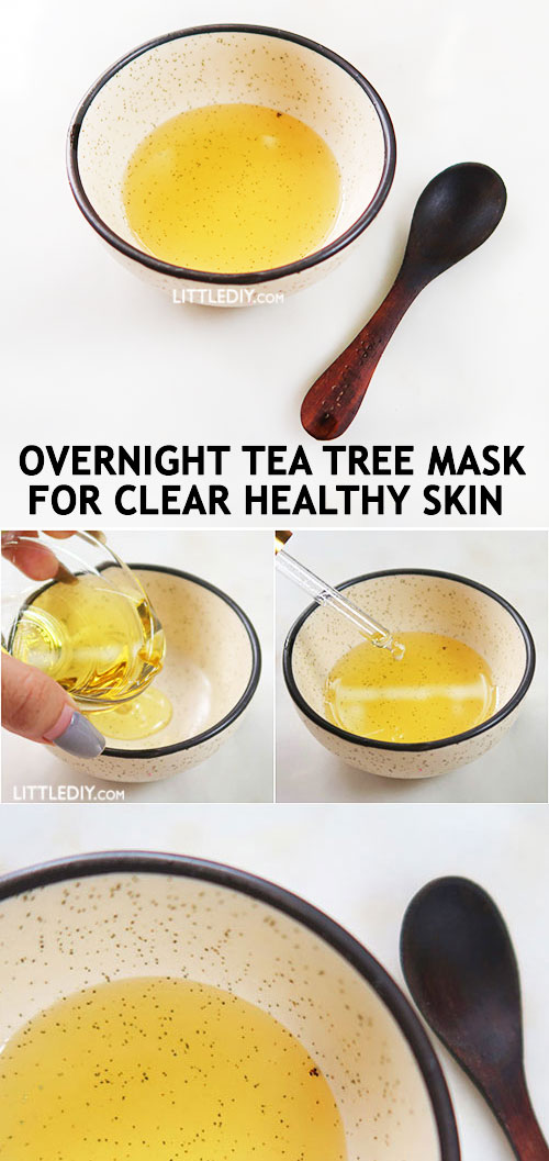 OVERNIGHT TEA TREE MASK FOR CLEAR, HEALTHY SKIN
